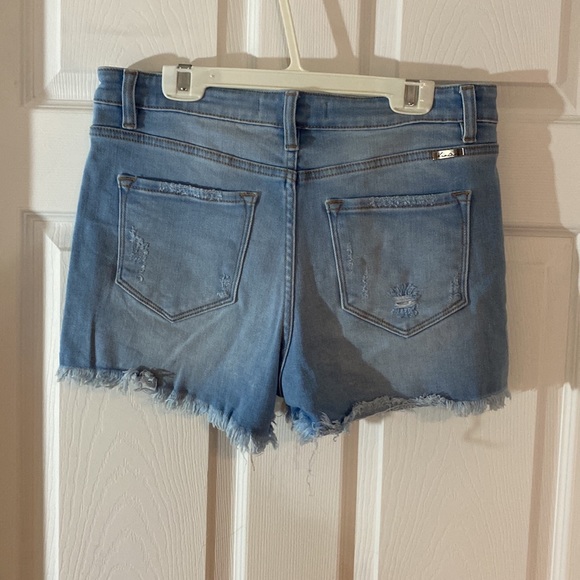 NWOT KANCAN size large raw edge shorts - Picture 4 of 9